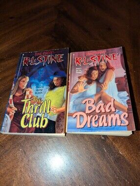 VTG R.L. Stine Fear Street Lot (2 Books) Uncreased Spines